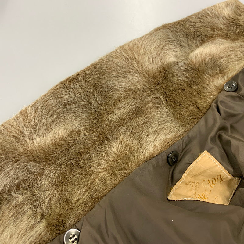 【中古品】【メンズ】 WHITE STAG ホワイトスタッグ FUR JACKET ファージャケット 146-261025-as-01-izu カラー：ブラウン 万代Net店