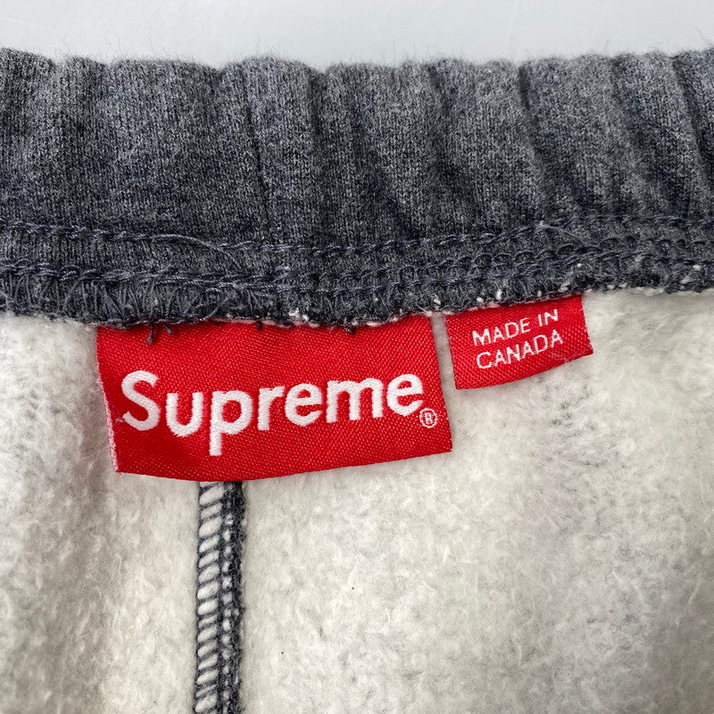 【中古品】【メンズ】 SUPREME シュプリーム 21AW S-LOGO SPLIT SWEATPANT Sロゴ スプリット スウェットパンツ ボトムス ズボン 149-261028-cs-14-izu サイズ：L カラー：グレー 万代Net店