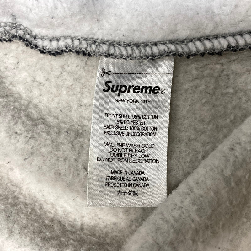 【中古品】【メンズ】 SUPREME シュプリーム 21AW S-LOGO SPLIT SWEATPANT Sロゴ スプリット スウェットパンツ ボトムス ズボン 149-261028-cs-14-izu サイズ：L カラー：グレー 万代Net店