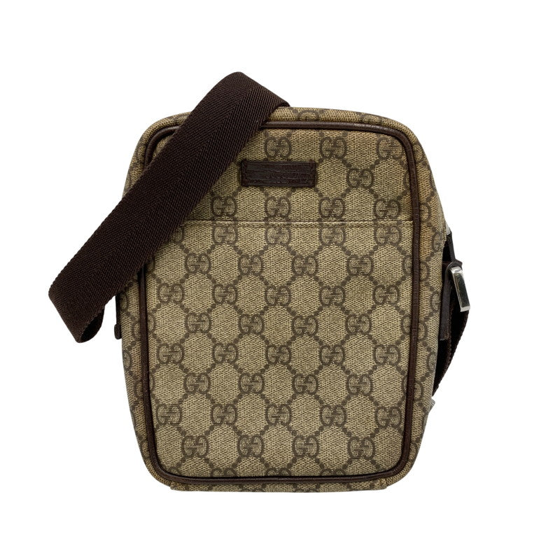 【中古品】【メンズ/レディース】 GUCCI グッチ 122754 GG スプリーム ショルダーバッグ カバン 鞄 180-261025-cs-09-izu カラー：ブラウン 万代Net店