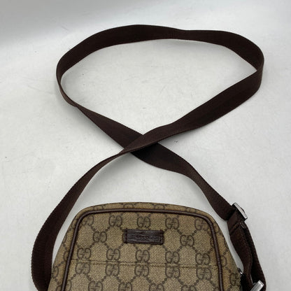 【中古品】【メンズ/レディース】 GUCCI グッチ 122754 GG スプリーム ショルダーバッグ カバン 鞄 180-261025-cs-09-izu カラー：ブラウン 万代Net店