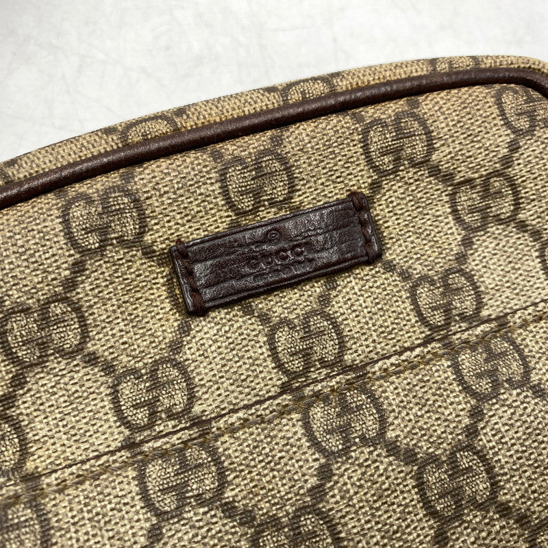 【中古品】【メンズ/レディース】 GUCCI グッチ 122754 GG スプリーム ショルダーバッグ カバン 鞄 180-261025-cs-09-izu カラー：ブラウン 万代Net店