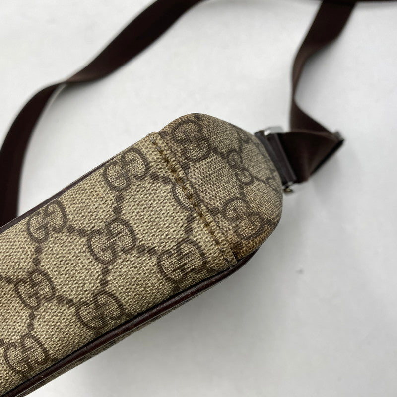 【中古品】【メンズ/レディース】 GUCCI グッチ 122754 GG スプリーム ショルダーバッグ カバン 鞄 180-261025-cs-09-izu カラー：ブラウン 万代Net店