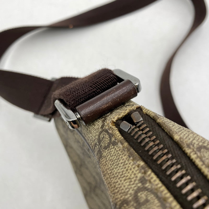 【中古品】【メンズ/レディース】 GUCCI グッチ 122754 GG スプリーム ショルダーバッグ カバン 鞄 180-261025-cs-09-izu カラー：ブラウン 万代Net店