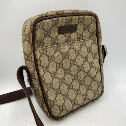 【中古品】【メンズ/レディース】 GUCCI グッチ 122754 GG スプリーム ショルダーバッグ カバン 鞄 180-261025-cs-09-izu カラー：ブラウン 万代Net店