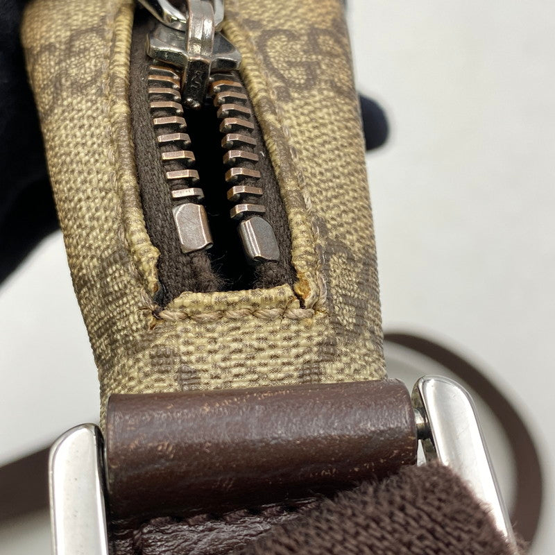 【中古品】【メンズ/レディース】 GUCCI グッチ 122754 GG スプリーム ショルダーバッグ カバン 鞄 180-261025-cs-09-izu カラー：ブラウン 万代Net店