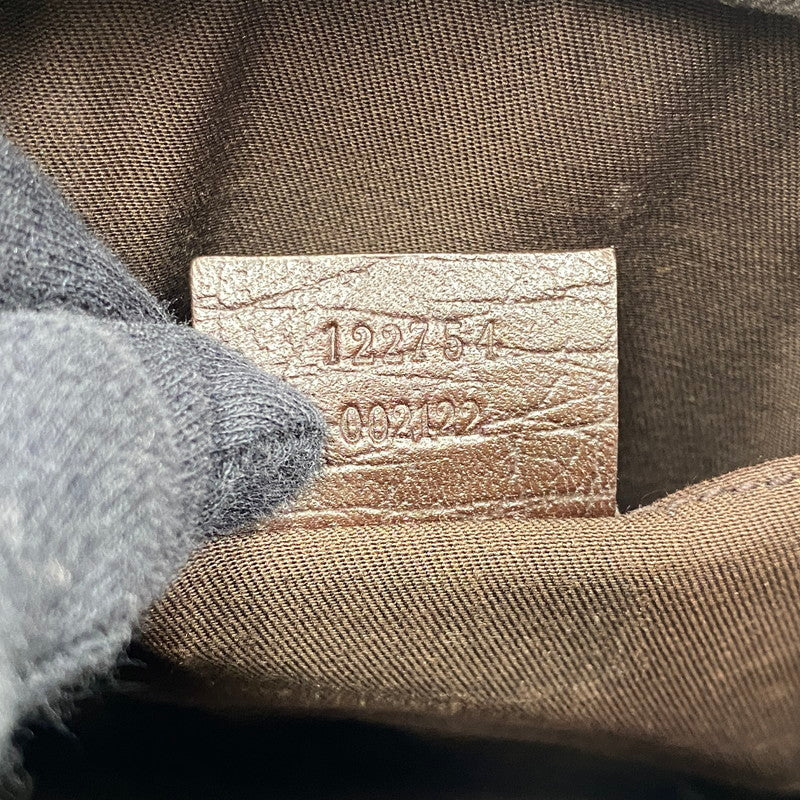 【中古品】【メンズ/レディース】 GUCCI グッチ 122754 GG スプリーム ショルダーバッグ カバン 鞄 180-261025-cs-09-izu カラー：ブラウン 万代Net店