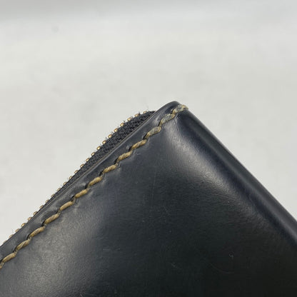 【中古品】【メンズ/レディース】 THE FLAT HEAD ザフラットヘッド LEATHER WALLET レザー ウォレット 長財布 200-261025-cs-19-izu カラー：ブラック 万代Net店