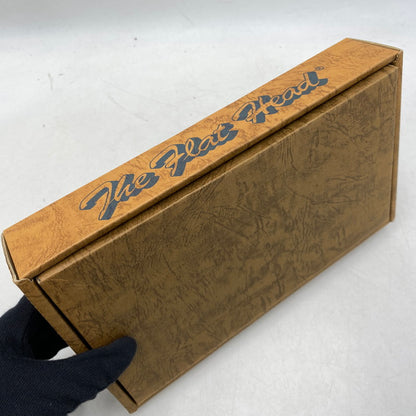 【中古品】【メンズ/レディース】 THE FLAT HEAD ザフラットヘッド LEATHER WALLET レザー ウォレット 長財布 200-261025-cs-19-izu カラー：ブラック 万代Net店