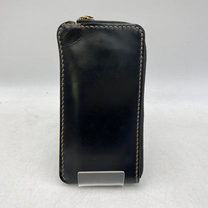【中古品】【メンズ/レディース】 THE FLAT HEAD ザフラットヘッド LEATHER WALLET レザー ウォレット 長財布 200-261025-cs-19-izu カラー：ブラック 万代Net店
