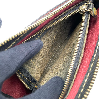 【中古品】【メンズ/レディース】 THE FLAT HEAD ザフラットヘッド LEATHER WALLET レザー ウォレット 長財布 200-261025-cs-19-izu カラー：ブラック 万代Net店