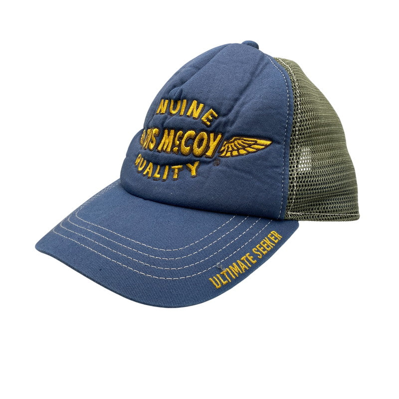 【中古品】【メンズ/レディース】 TOY'S MCCOY トイズマッコイ TMA2503 MESH CAP メッシュ キャップ 帽子 185-261025-cs-08-izu カラー：ブルー×グリーン系 万代Net店