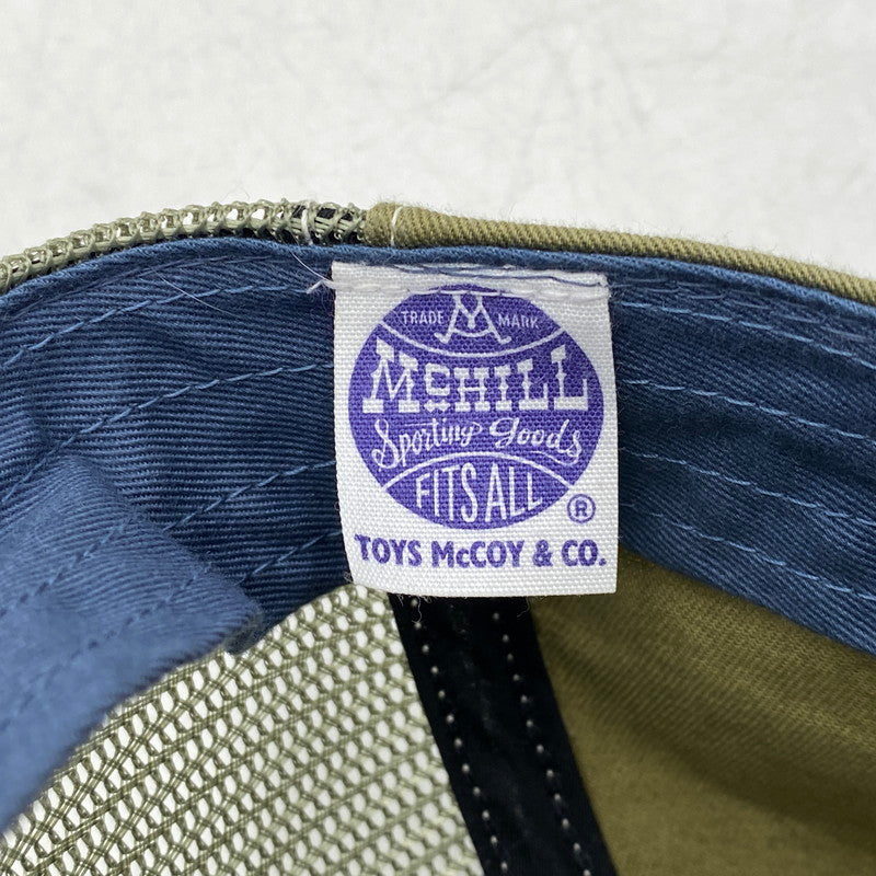 【中古品】【メンズ/レディース】 TOY'S MCCOY トイズマッコイ TMA2503 MESH CAP メッシュ キャップ 帽子 185-261025-cs-08-izu カラー：ブルー×グリーン系 万代Net店