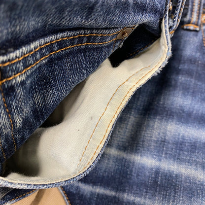 【現状渡し品】【メンズ】 KOJIMA GENES 児島ジーンズ MONKEY COMBO DENIM PANTS モンキー コンボ デニム パンツ ボトムス 156-261030-kh-03-izu カラー：インディゴ×ブラウン系 万代Net店
