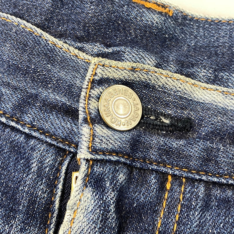 【現状渡し品】【メンズ】 KOJIMA GENES 児島ジーンズ MONKEY COMBO DENIM PANTS モンキー コンボ デニム パンツ ボトムス 156-261030-kh-03-izu カラー：インディゴ×ブラウン系 万代Net店