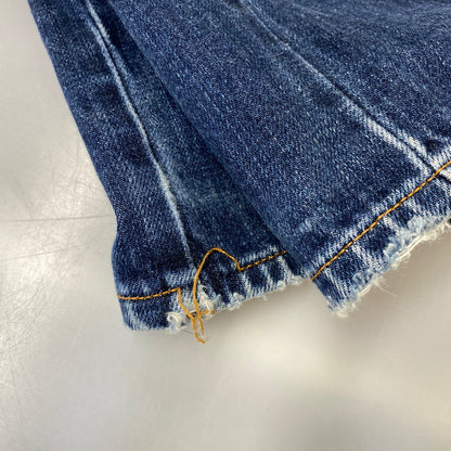 【現状渡し品】【メンズ】 KOJIMA GENES 児島ジーンズ MONKEY COMBO DENIM PANTS モンキー コンボ デニム パンツ ボトムス 156-261030-kh-03-izu カラー：インディゴ×ブラウン系 万代Net店