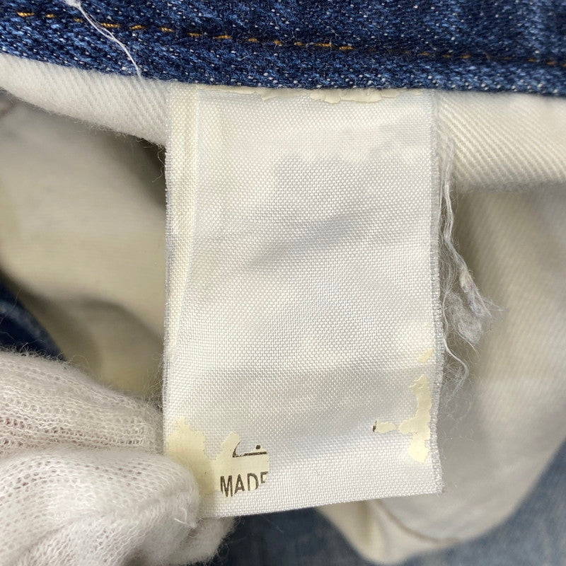 【現状渡し品】【メンズ】 KOJIMA GENES 児島ジーンズ MONKEY COMBO DENIM PANTS モンキー コンボ デニム パンツ ボトムス 156-261030-kh-03-izu カラー：インディゴ×ブラウン系 万代Net店