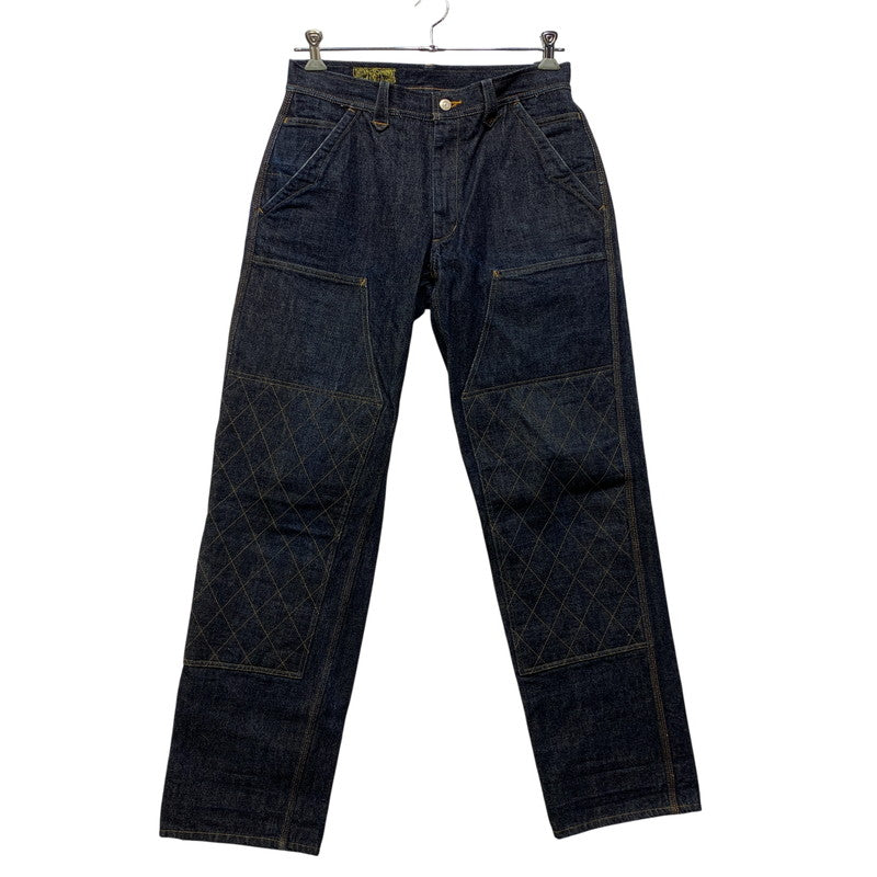 【中古品】【メンズ】 TROPHY CLOTHING トロフィークロージング MB1906 W KNEE STANDARD DIRT DENIM Wニー スタンダード ダート デニム パンツ ボトムス 156-261028-kh-03-izu サイズ：34 カラー：インディゴ 万代Net店