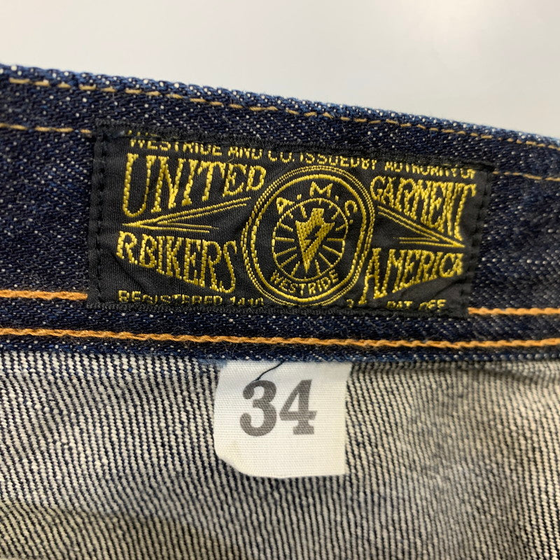 【中古品】【メンズ】 TROPHY CLOTHING トロフィークロージング MB1906 W KNEE STANDARD DIRT DENIM Wニー スタンダード ダート デニム パンツ ボトムス 156-261028-kh-03-izu サイズ：34 カラー：インディゴ 万代Net店