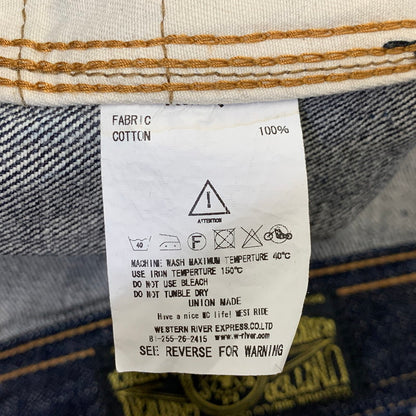 【中古品】【メンズ】 TROPHY CLOTHING トロフィークロージング MB1906 W KNEE STANDARD DIRT DENIM Wニー スタンダード ダート デニム パンツ ボトムス 156-261028-kh-03-izu サイズ：34 カラー：インディゴ 万代Net店