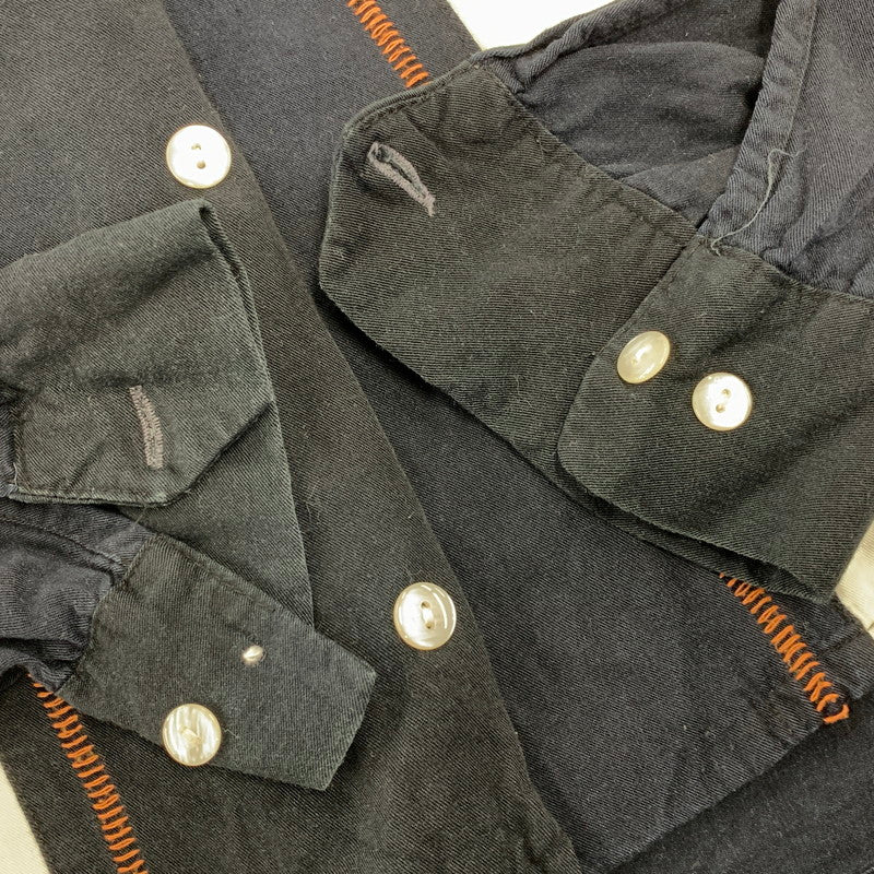 【中古品】【メンズ】 YES SURE! イエスシュア OPEN COLLAR HAND STITCH RAYON SHIRT 東京PEPPERMINT オープンカラー ハンドステッチ レーヨンシャツ 長袖 146-261025-as-05-izu カラー：マルチカラー 万代Net店