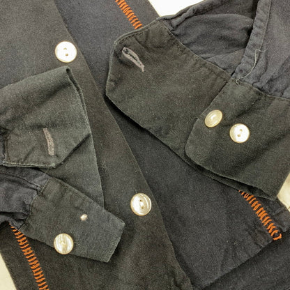 【中古品】【メンズ】 YES SURE! イエスシュア OPEN COLLAR HAND STITCH RAYON SHIRT 東京PEPPERMINT オープンカラー ハンドステッチ レーヨンシャツ 長袖 146-261025-as-05-izu カラー：マルチカラー 万代Net店