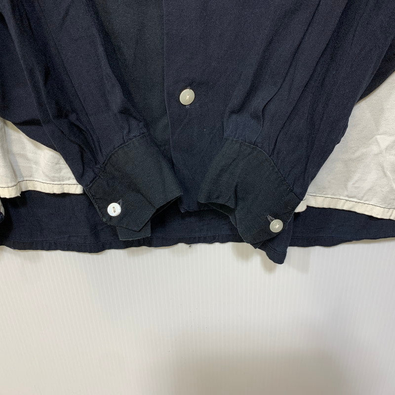 【中古品】【メンズ】 YES SURE! イエスシュア OPEN COLLAR HAND STITCH RAYON SHIRT 東京PEPPERMINT オープンカラー ハンドステッチ レーヨンシャツ 長袖 146-261025-as-05-izu カラー：マルチカラー 万代Net店