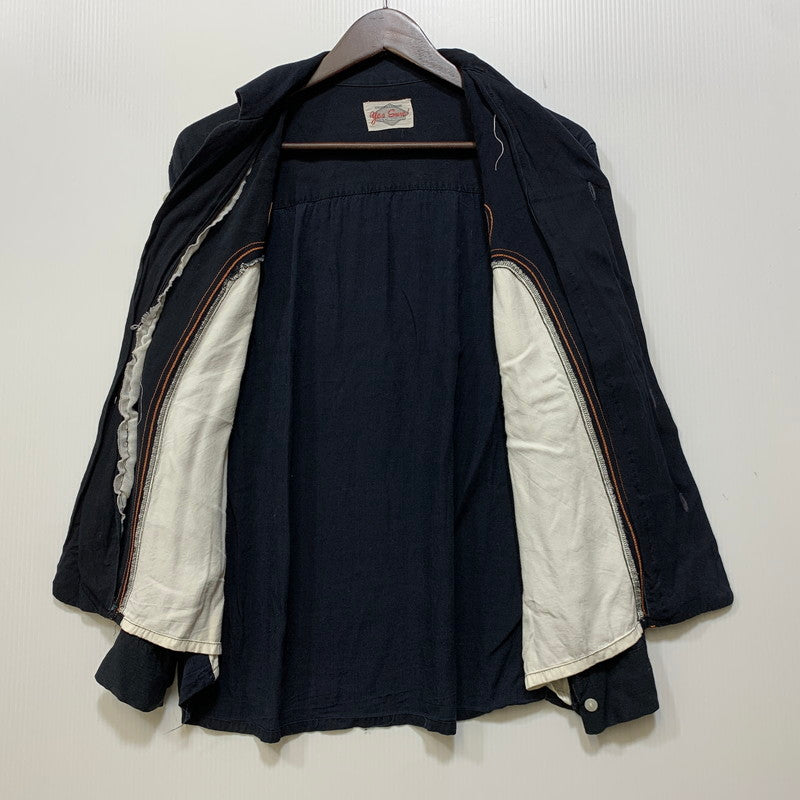 【中古品】【メンズ】 YES SURE! イエスシュア OPEN COLLAR HAND STITCH RAYON SHIRT 東京PEPPERMINT オープンカラー ハンドステッチ レーヨンシャツ 長袖 146-261025-as-05-izu カラー：マルチカラー 万代Net店