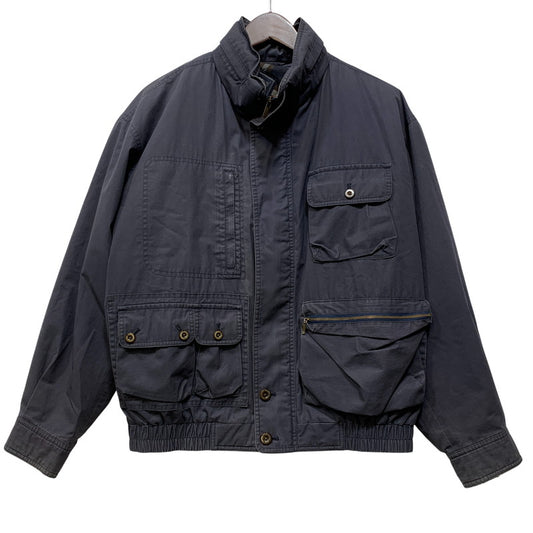 【中古品】【メンズ】 Burberrys バーバリーズ QUILTING LINER HUNTING JACKET BBP67-701-28 キルティングライナー ハンティングジャケット 日本製 141-261025-as-06-izu サイズ：M カラー：ネイビー 万代Net店