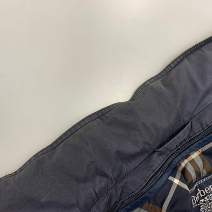 【中古品】【メンズ】 Burberrys バーバリーズ QUILTING LINER HUNTING JACKET BBP67-701-28 キルティングライナー ハンティングジャケット 日本製 141-261025-as-06-izu サイズ：M カラー：ネイビー 万代Net店
