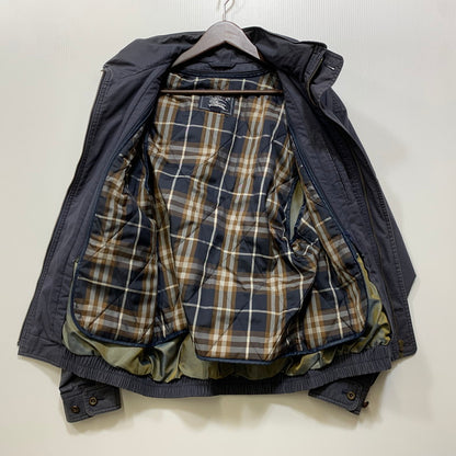 【中古品】【メンズ】 Burberrys バーバリーズ QUILTING LINER HUNTING JACKET BBP67-701-28 キルティングライナー ハンティングジャケット 日本製 141-261025-as-06-izu サイズ：M カラー：ネイビー 万代Net店