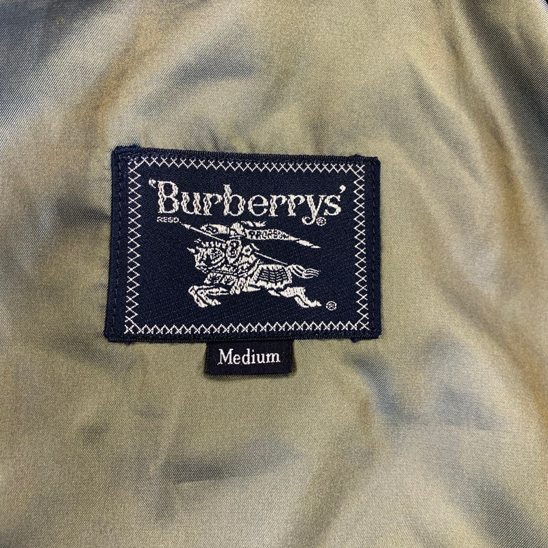【中古品】【メンズ】 Burberrys バーバリーズ QUILTING LINER HUNTING JACKET BBP67-701-28 キルティングライナー ハンティングジャケット 日本製 141-261025-as-06-izu サイズ：M カラー：ネイビー 万代Net店