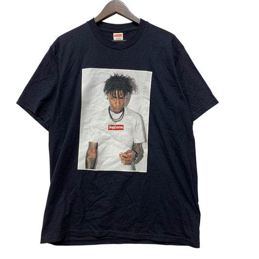 【中古品】【メンズ】 Supreme シュプリーム NBA YOUNGBOY TEE ヤングボーイ Tシャツ 半袖 149-261025-as-11-izu サイズ：M カラー：ネイビー 万代Net店