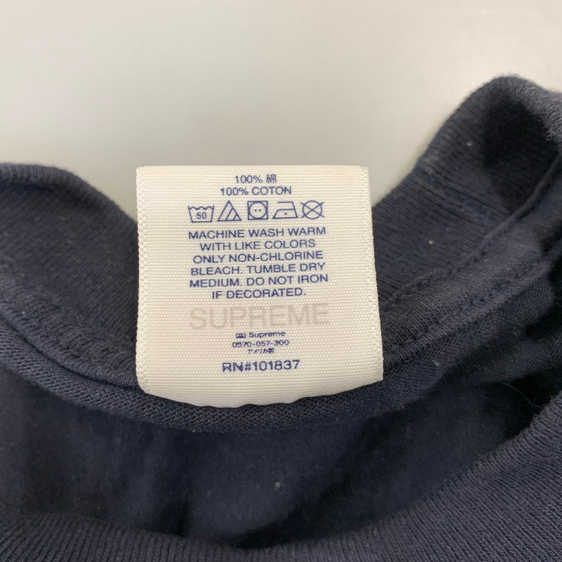 【中古品】【メンズ】 Supreme シュプリーム NBA YOUNGBOY TEE ヤングボーイ Tシャツ 半袖 149-261025-as-11-izu サイズ：M カラー：ネイビー 万代Net店