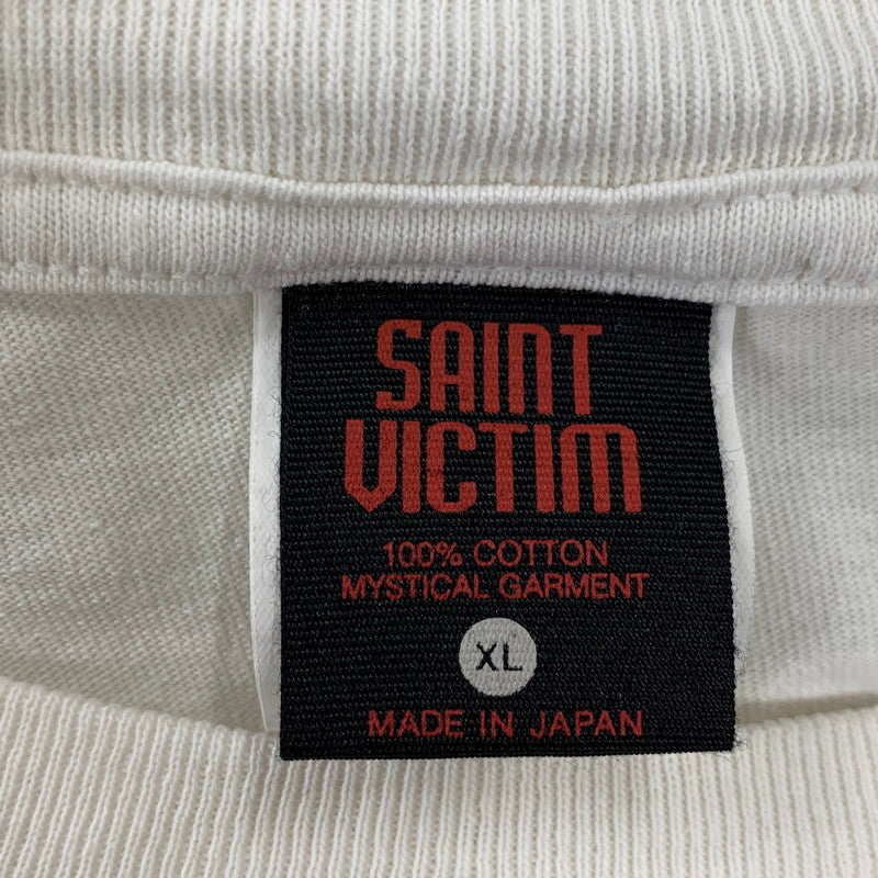 【中古品】【メンズ】 SAINT MICHAEL セントマイケル SM-YS1-0000-C32 GS S S TEE 攻殻機動隊 GHOST IN THE SHELL ショートスリーブ Tシャツ トップス 142-261025-yn-11-izu サイズ：XL カラー：ホワイト 万代Net店