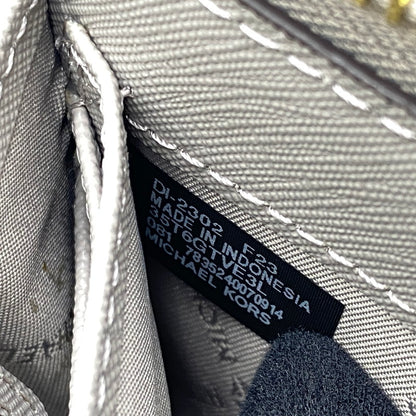 【中古品】【レディース】 MICHAEL KORS マイケルコース 35T6GTVE3L JET SET TRAVEL LG THREE QTR ZIP ジェット セット トラベル エルジー スリー クォーター ジップ 財布 200-261025-cs-18-izu カラー：グレー 万代Net店