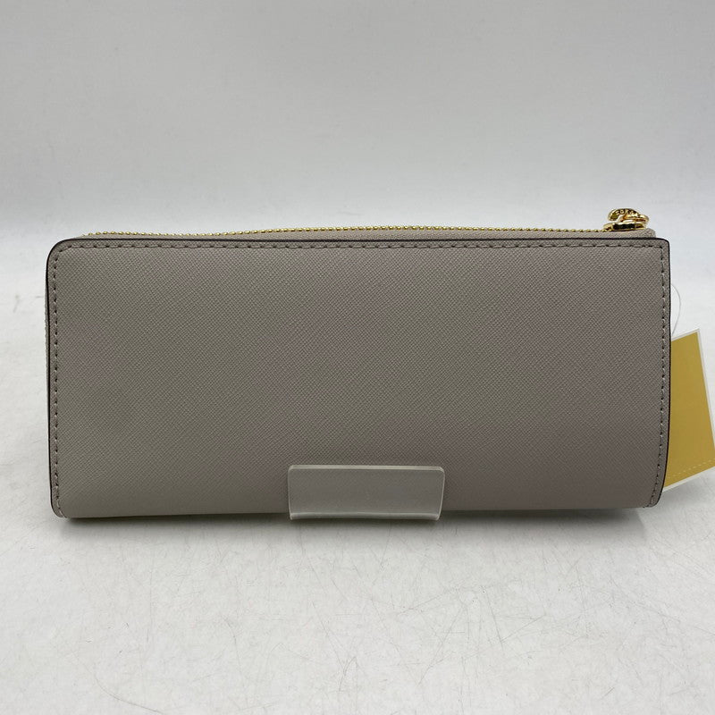 【中古品】【レディース】 MICHAEL KORS マイケルコース 35T6GTVE3L JET SET TRAVEL LG THREE QTR ZIP ジェット セット トラベル エルジー スリー クォーター ジップ 財布 200-261025-cs-18-izu カラー：グレー 万代Net店
