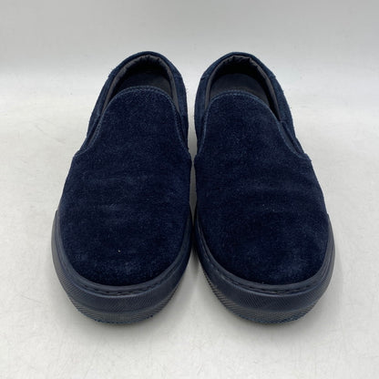 【中古品】【メンズ】 MONCLER モンクレール SUEDE SLIP-ON スウェード スリッポン シューズ 靴 164-261025-cs-07-izu サイズ：42 カラー：ネイビー 万代Net店