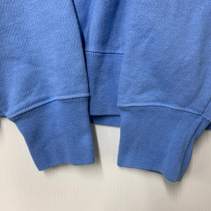 【中古品】【メンズ】 CHAMPION チャンピオン×MOMA YOKO ONO PEACE IS POWER REVERSE WEAVE SWEATSHIRT モマ ヨーコ・オノ ピース イズ パワー リバースウィーブ スウェットシャツ トップス 長袖 140-261027-ya-14-izu サイズ：2XL カラー：ライトブルー 万代Net店