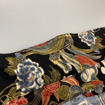 【中古美品】【メンズ】 BLACK SIGN ブラック サイン BSSJ-26411 26SS 1930S JAPANESE LION ジャパニーズ ライオン & PEONY HITMAN COAT ピオニー・ヒットマン コート 145-261024-ya-21-izu サイズ：42 カラー：マルチ 万代Net店