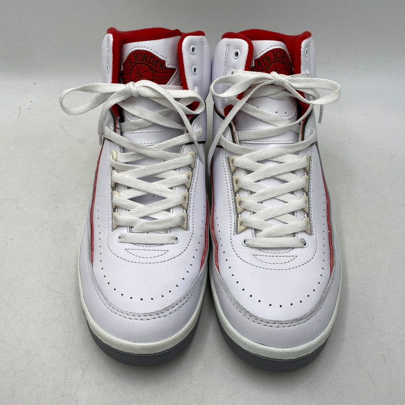 【中古品】【メンズ】 NIKE ナイキ DR8884-101 AIR JORDAN 2 RETRO エア ジョーダン ツー レトロ スニーカー シューズ 靴 160-261025-cs-04-izu サイズ：29cm カラー：WHITE/FIRE RED-FIR-SAIL 万代Net店
