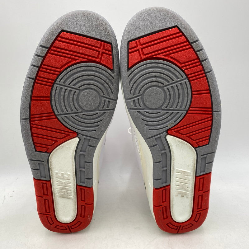 【中古品】【メンズ】 NIKE ナイキ DR8884-101 AIR JORDAN 2 RETRO エア ジョーダン ツー レトロ スニーカー シューズ 靴 160-261025-cs-04-izu サイズ：29cm カラー：WHITE/FIRE RED-FIR-SAIL 万代Net店