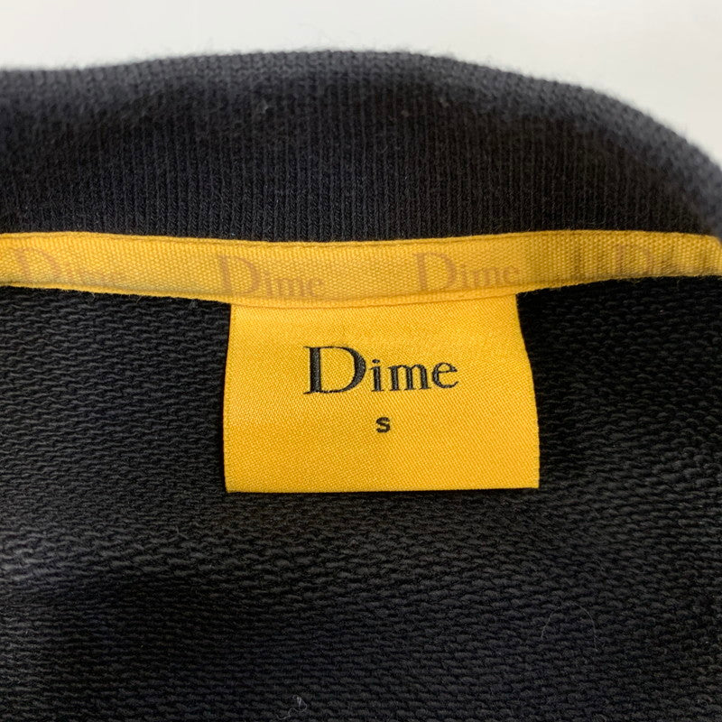【中古品】【メンズ】 DIME ダイム WAVY TERRY CREW NECK SWEAT ウェイビー テリー クルーネック スウェット トップス 長袖 142-261024-ya-17-izu サイズ：S カラー：ブラック 万代Net店