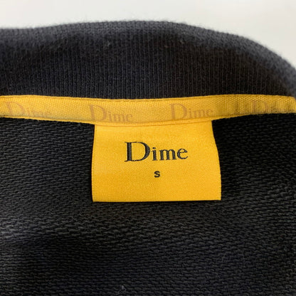 【中古品】【メンズ】 DIME ダイム WAVY TERRY CREW NECK SWEAT ウェイビー テリー クルーネック スウェット トップス 長袖 142-261024-ya-17-izu サイズ：S カラー：ブラック 万代Net店