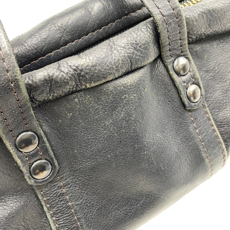 【現状渡し品】【メンズ/レディース】 KADOYA カドヤ KM MINI BOSTON ミニ ボストン カバン 鞄 188-261025-cs-20-izu カラー：ブラック 万代Net店