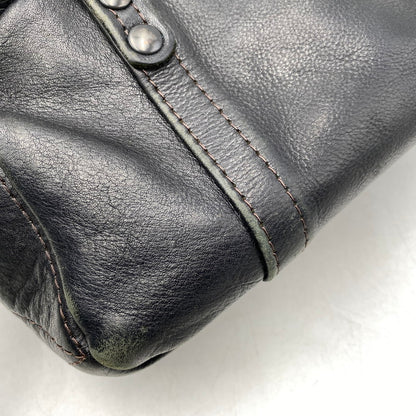 【現状渡し品】【メンズ/レディース】 KADOYA カドヤ KM MINI BOSTON ミニ ボストン カバン 鞄 188-261025-cs-20-izu カラー：ブラック 万代Net店