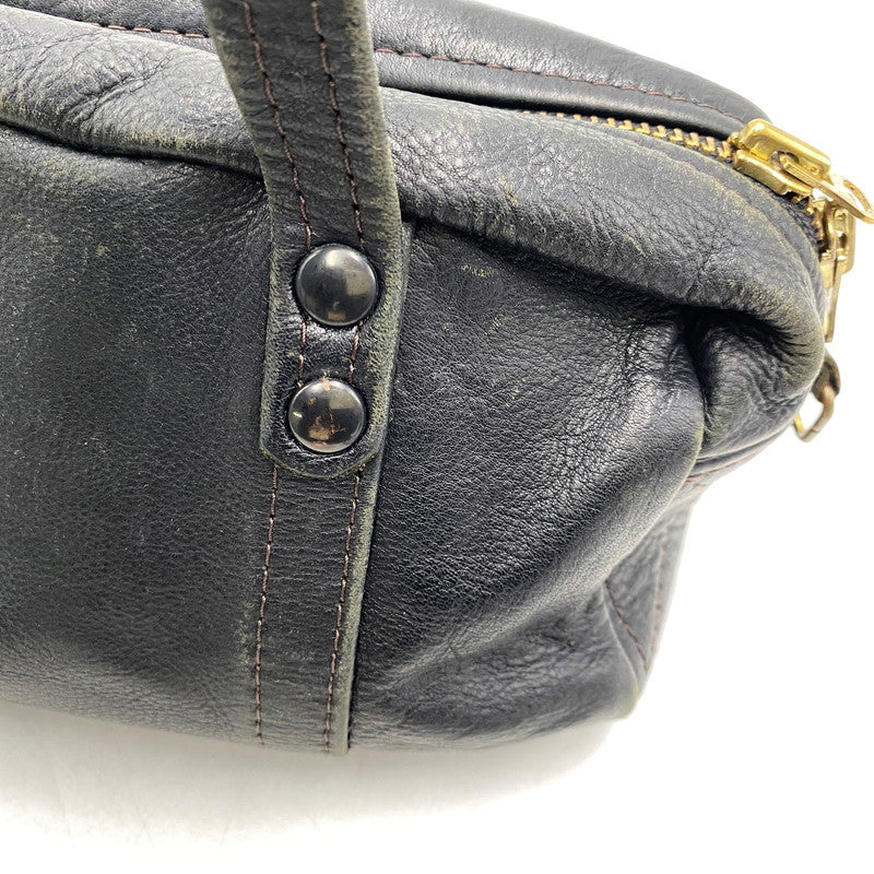【現状渡し品】【メンズ/レディース】 KADOYA カドヤ KM MINI BOSTON ミニ ボストン カバン 鞄 188-261025-cs-20-izu カラー：ブラック 万代Net店