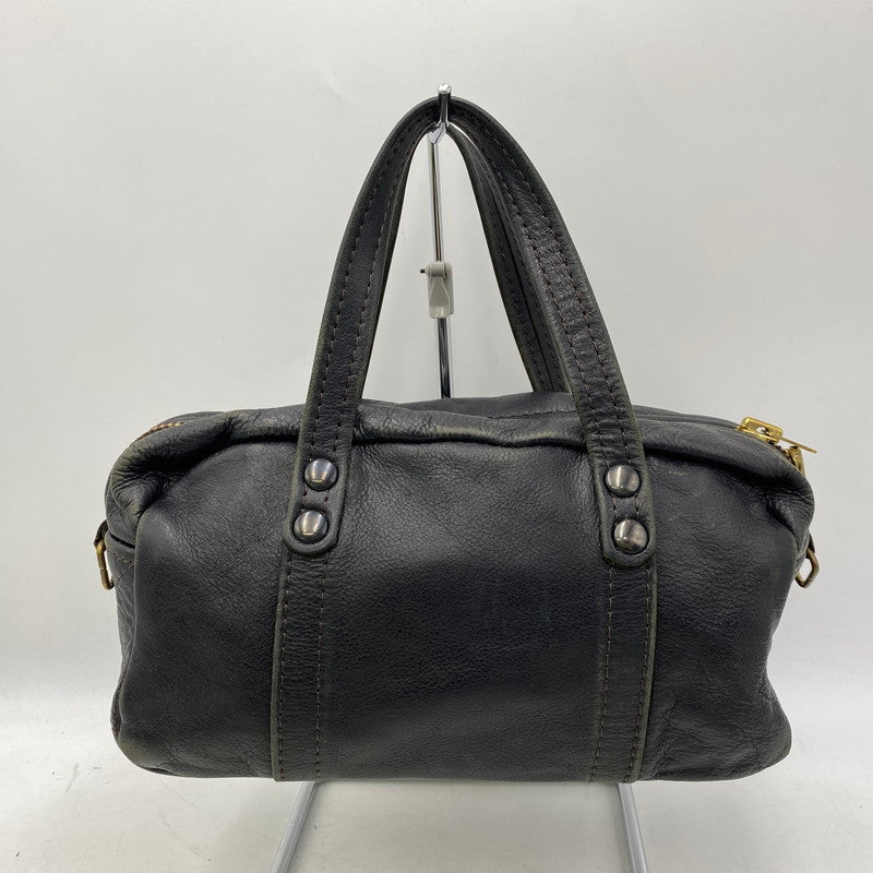 【現状渡し品】【メンズ/レディース】 KADOYA カドヤ KM MINI BOSTON ミニ ボストン カバン 鞄 188-261025-cs-20-izu カラー：ブラック 万代Net店