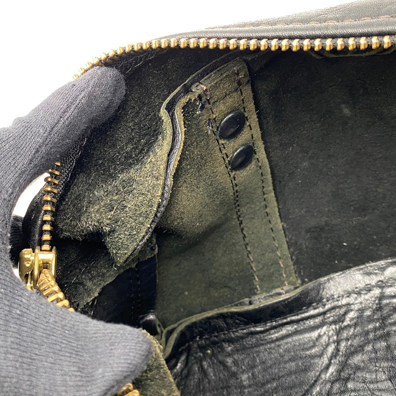 【現状渡し品】【メンズ/レディース】 KADOYA カドヤ KM MINI BOSTON ミニ ボストン カバン 鞄 188-261025-cs-20-izu カラー：ブラック 万代Net店