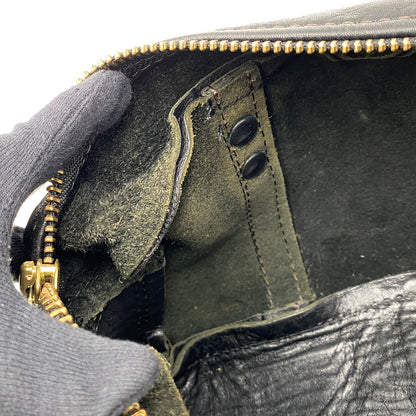 【現状渡し品】【メンズ/レディース】 KADOYA カドヤ KM MINI BOSTON ミニ ボストン カバン 鞄 188-261025-cs-20-izu カラー：ブラック 万代Net店